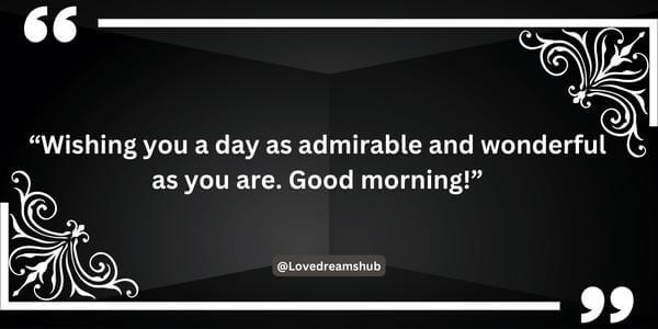 Admirable Good Morning Messages for Her