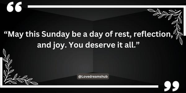 Unique Sunday Sayings for Her