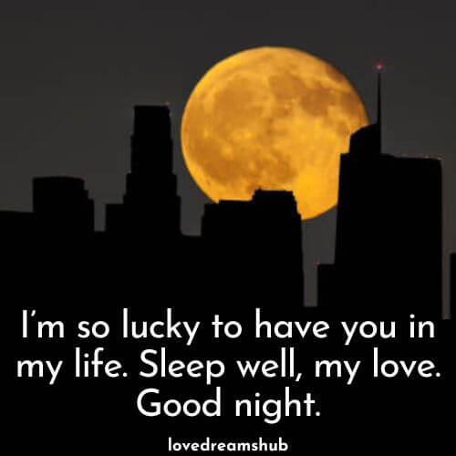 Heartfelt Good Night Messages for Him