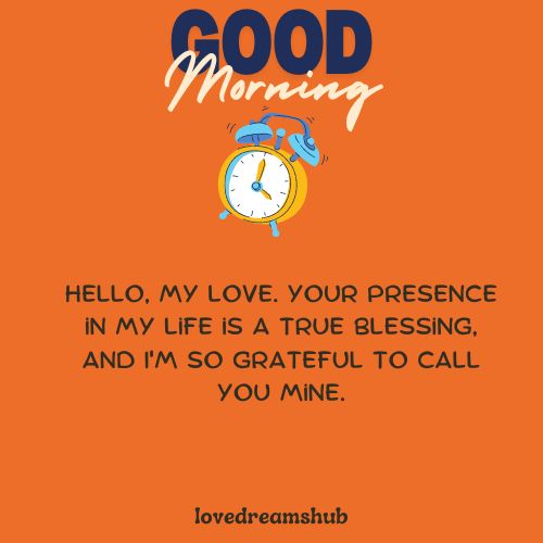 Romantic Good Morning Messages for Friends