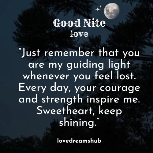 Beautiful & Romantic Good Night Posts for Her