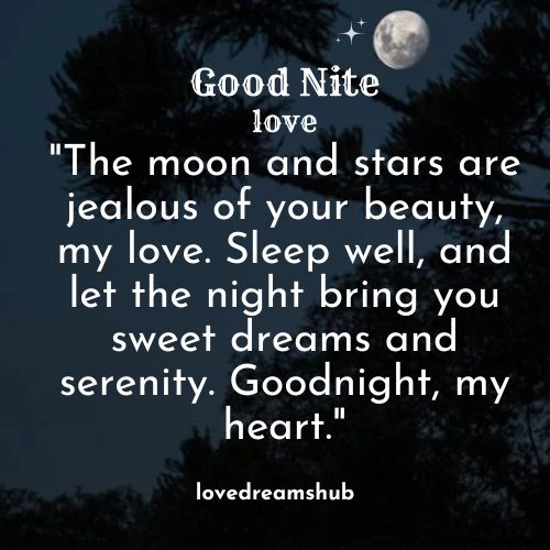 Beautiful and Romantic Good Night Posts for Her 4