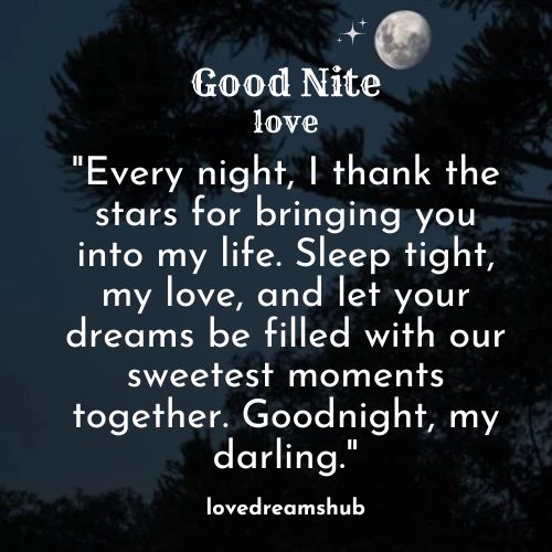 Beautiful & Romantic Good Night Posts for Her