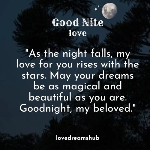 Beautiful & Romantic Good Night Posts for Her